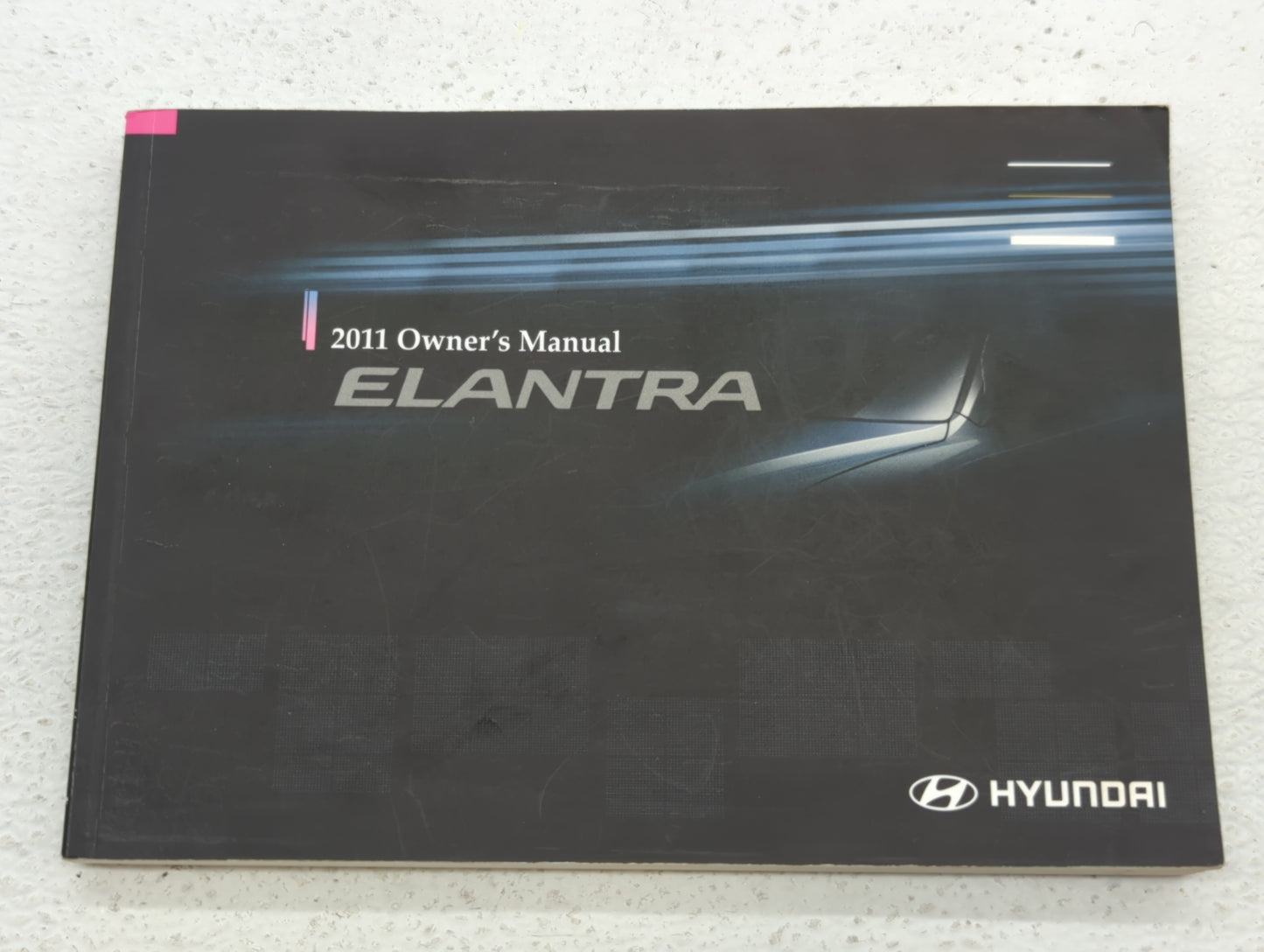 2011 Hyundai Elantra Owners Manual Book Guide OEM Used Auto Parts - Oemusedautoparts1.com