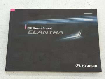 2011 Hyundai Elantra Owners Manual Book Guide OEM Used Auto Parts - Oemusedautoparts1.com