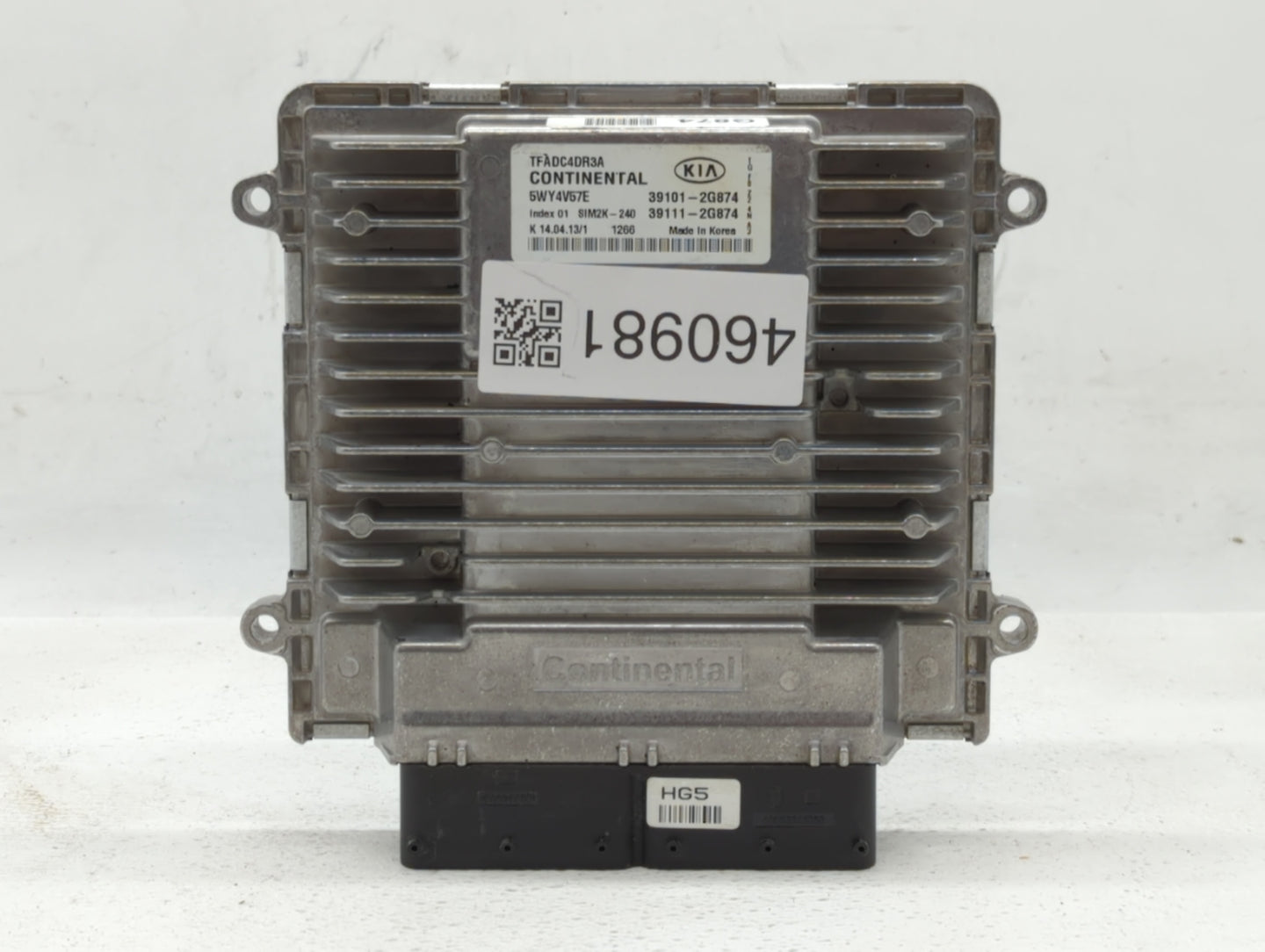 2011 Hyundai Elantra PCM Engine Control Computer ECU ECM PCU OEM P/N:39111-2G874 39101-2G874, 39102-2EMB0, 39103-2EMB0 Fits 