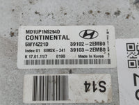 2011 Hyundai Elantra PCM Engine Control Computer ECU ECM PCU OEM P/N:39103-2EMB0 39102-2EMB0, 39111-2G874, 39101-2G874 Fits 