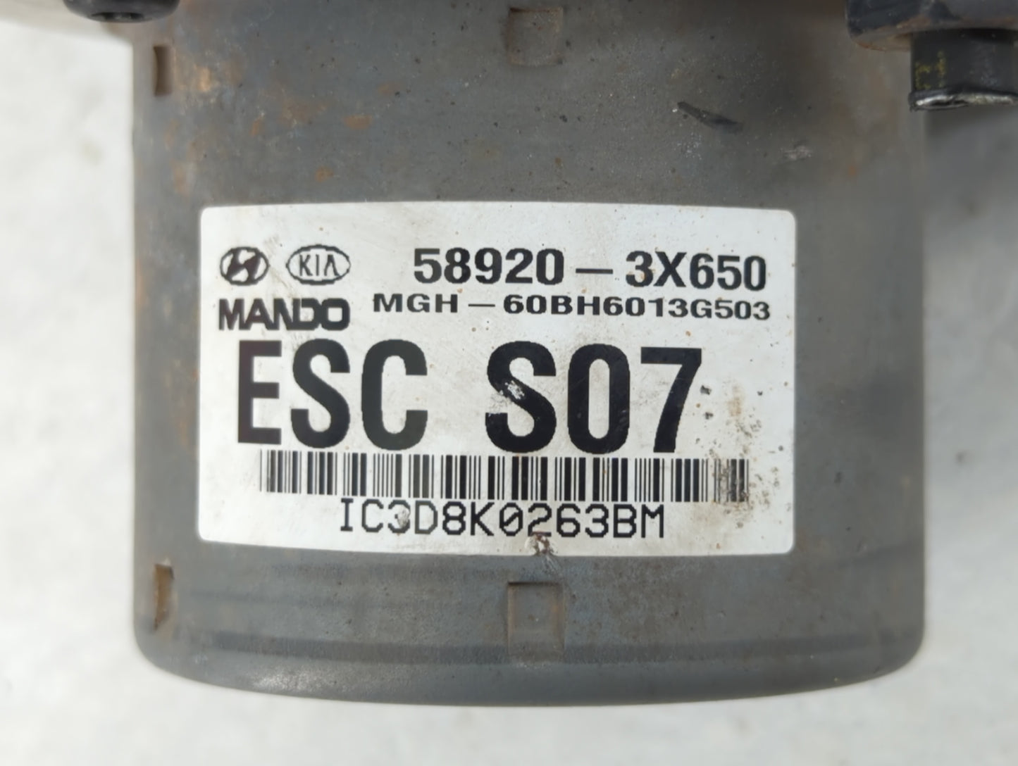 2011-2013 Hyundai Elantra ABS Pump Control Module Replacement P/N:58920-3X650 BE6003G507 Fits Fits 2011 2012 2013 OEM Used A