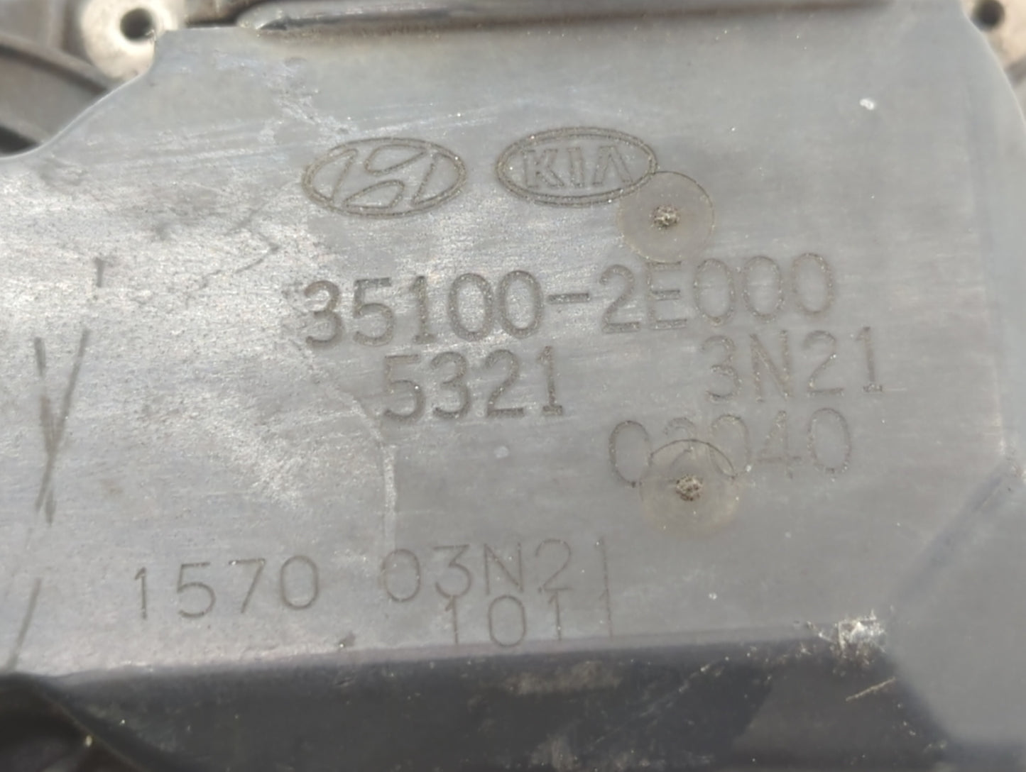 2011-2020 Hyundai Elantra Throttle Body P/N:35100-2E000 Fits Fits 2011 2012 2013 2014 2015 2016 2017 2018 2019 2020 2021 OEM