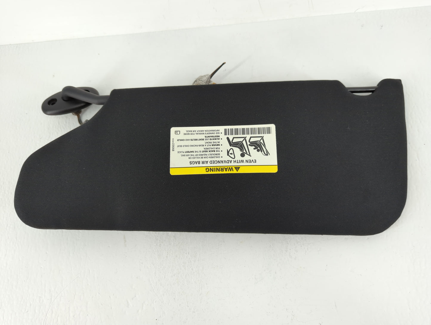 2011 Hyundai Elantra Sun Visor Shade Replacement Passenger Right Mirror Fits OEM Used Auto Parts - Oemusedautoparts1.com
