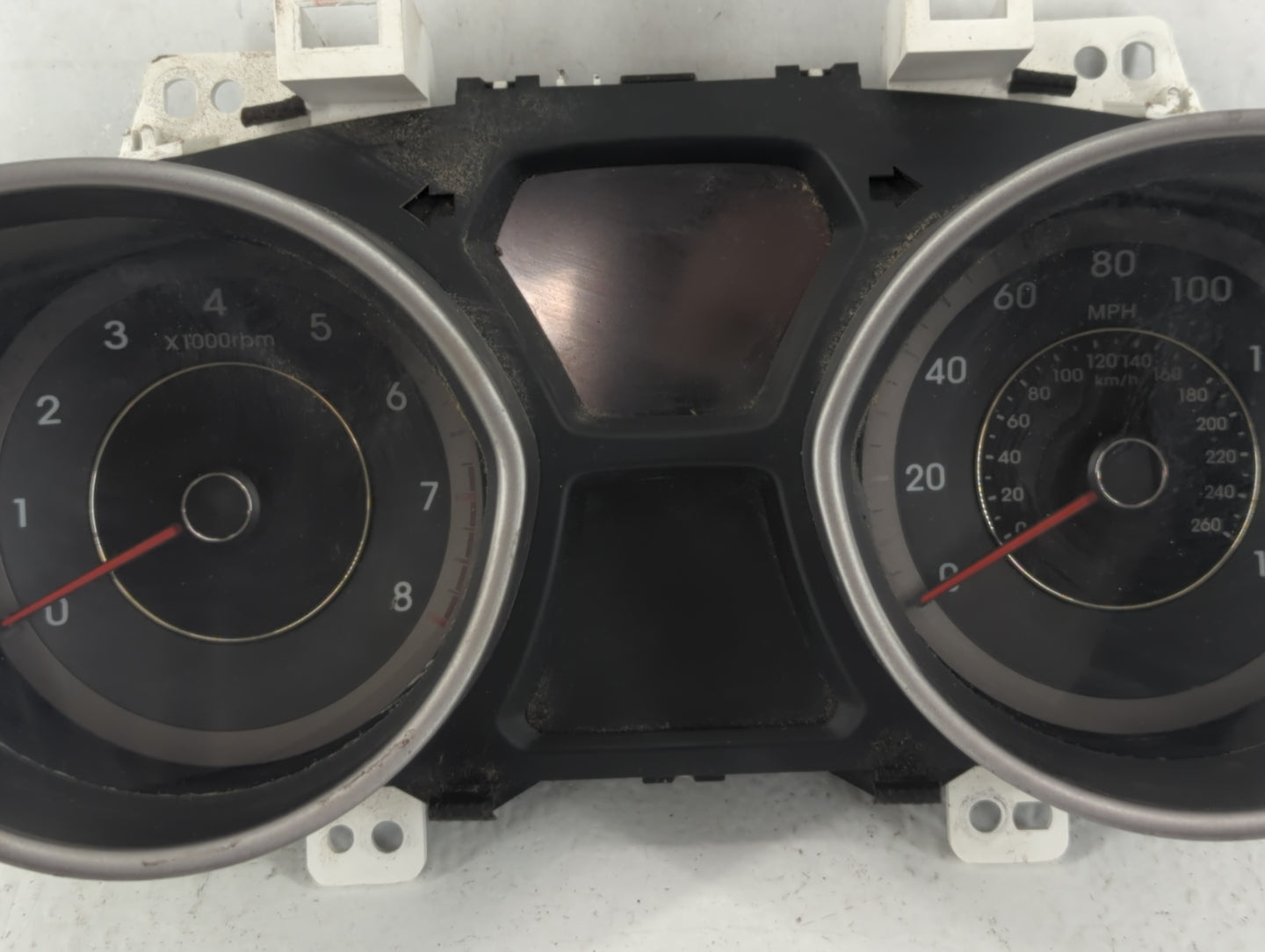 2011 Hyundai Elantra Instrument Cluster Speedometer Gauges P/N:94001-3X230 Fits OEM Used Auto Parts - Oemusedautoparts1.com