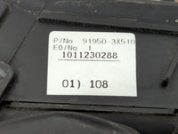 2011-2013 Hyundai Elantra Fusebox Fuse Box Panel Relay Module P/N:1011230288 91950-3X510 Fits Fits 2011 2012 2013 OEM Used A