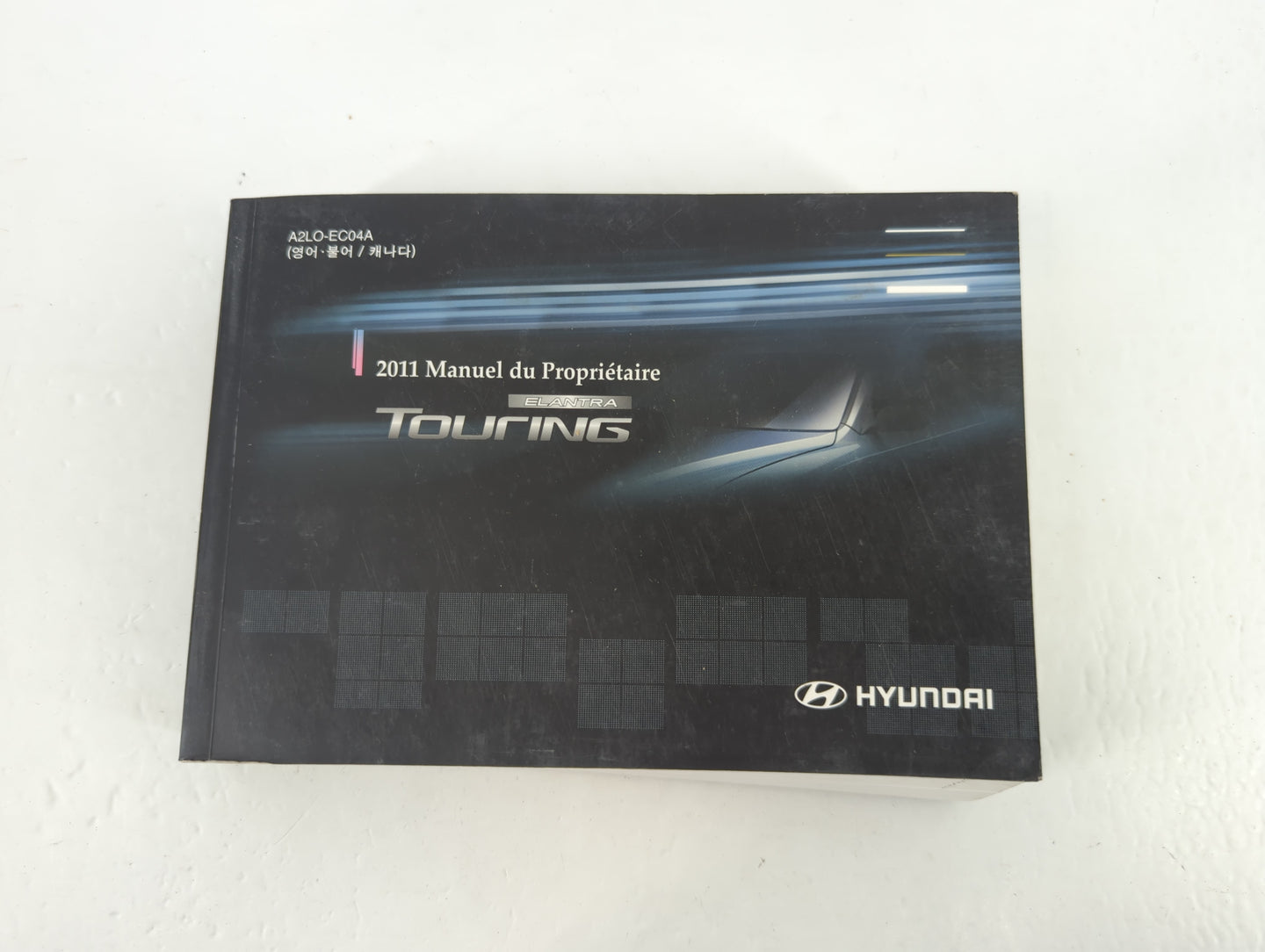 2011 Hyundai Elantra Owners Manual Book Guide P/N:A2LO-EC04A OEM Used Auto Parts - Oemusedautoparts1.com