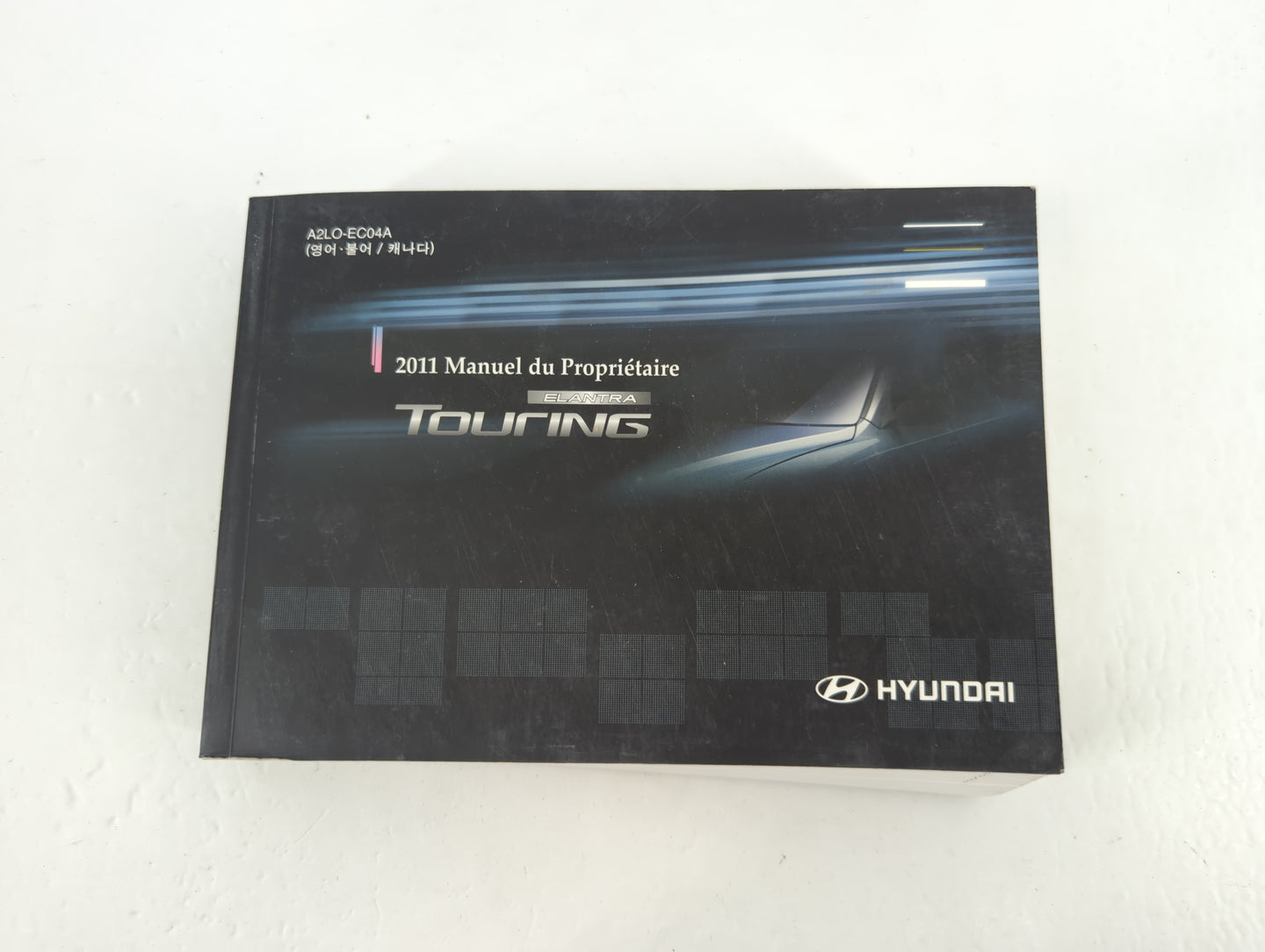 2011 Hyundai Elantra Owners Manual Book Guide P/N:A2LO-EC04A OEM Used Auto Parts - Oemusedautoparts1.com