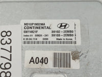 2011-2013 Hyundai Elantra PCM Engine Control Computer ECU ECM PCU OEM P/N:39103-2EMB0 39102-2EMB0 Fits Fits 2011 2012 2013 O