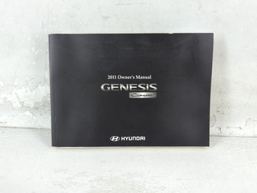 2011 Hyundai Genesis Owners Manual Book Guide P/N:A2M0-EU07D OEM Used Auto Parts - Oemusedautoparts1.com