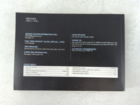 2011 Hyundai Genesis Owners Manual Book Guide P/N:A2M0-EU07D OEM Used Auto Parts - Oemusedautoparts1.com