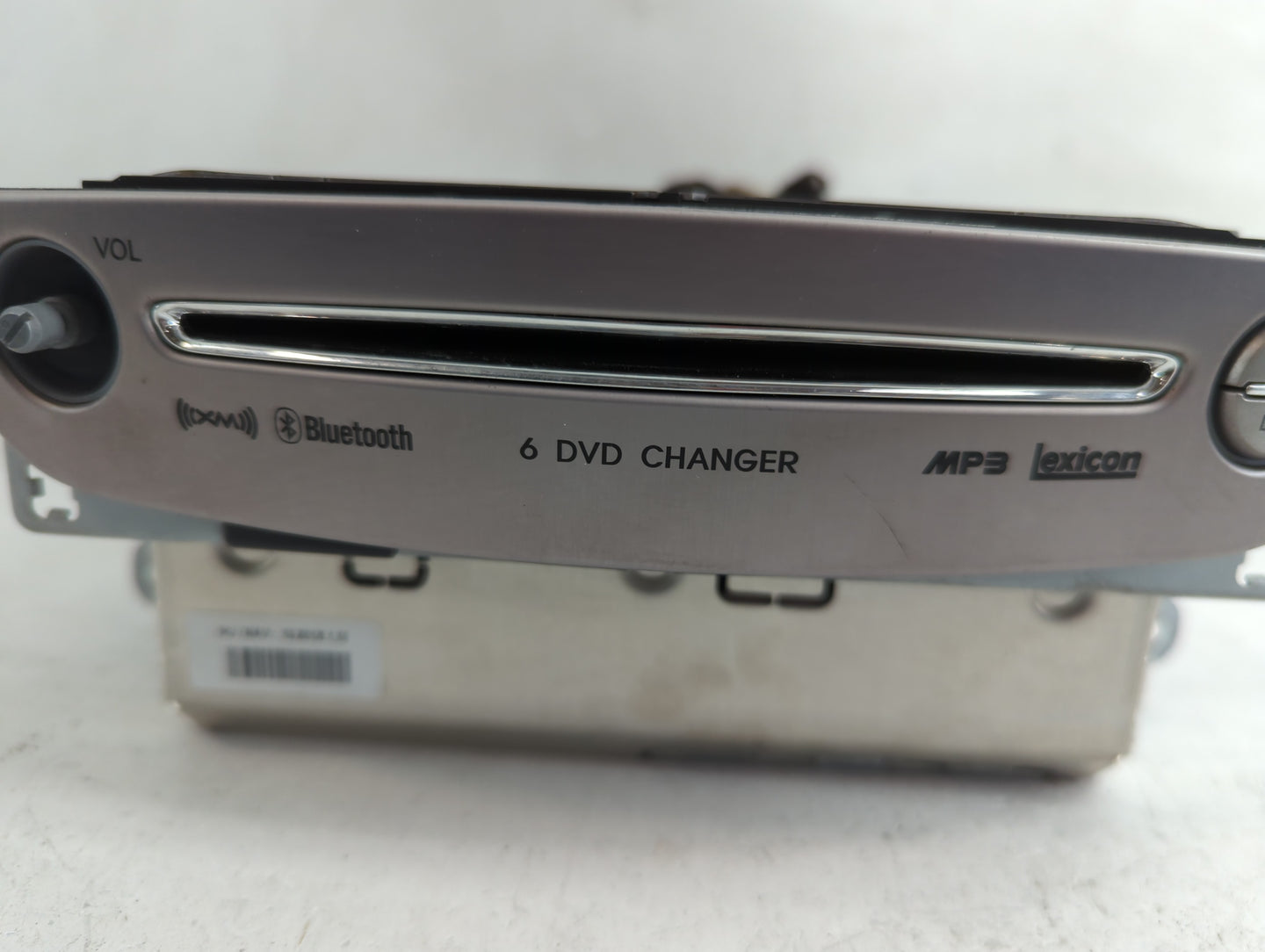 2011-2012 Hyundai Genesis Radio AM FM Cd Player Receiver Replacement P/N:01807625 Fits Fits 2011 2012 OEM Used Auto Parts - 