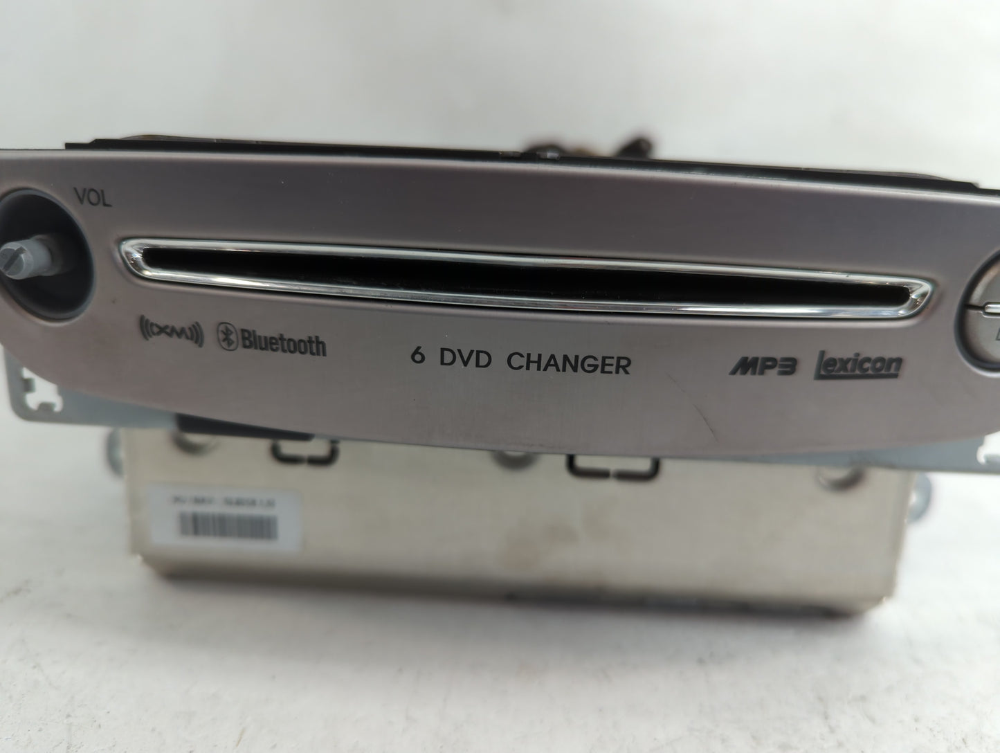 2011-2012 Hyundai Genesis Radio AM FM Cd Player Receiver Replacement P/N:01807625 Fits Fits 2011 2012 OEM Used Auto Parts - 