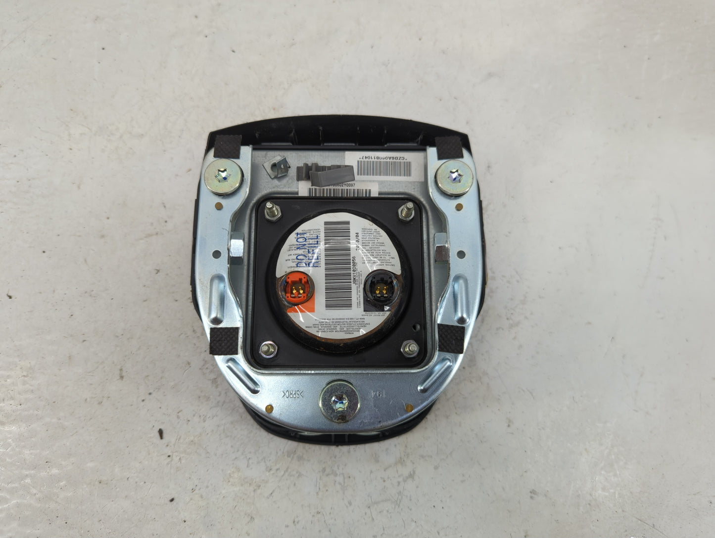 2009-2012 Hyundai Genesis Air Bag Driver Left Steering Wheel Mounted P/N:56900-2M505 Fits Fits 2009 2010 2011 2012 OEM Used 
