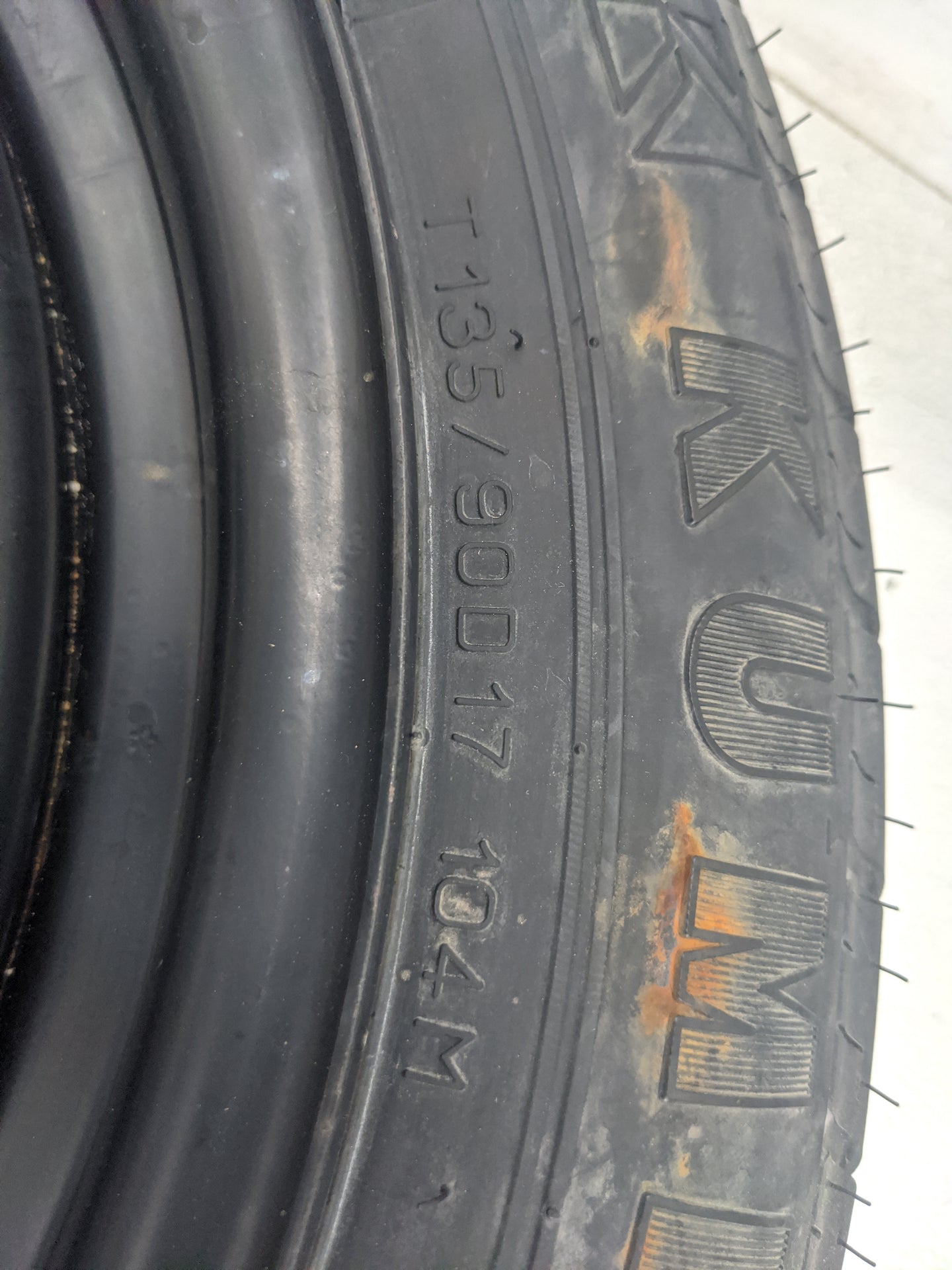 2009-2016 Hyundai Genesis Spare Donut Tire Wheel Rim Oem 1420871 - Oemusedautoparts1.com