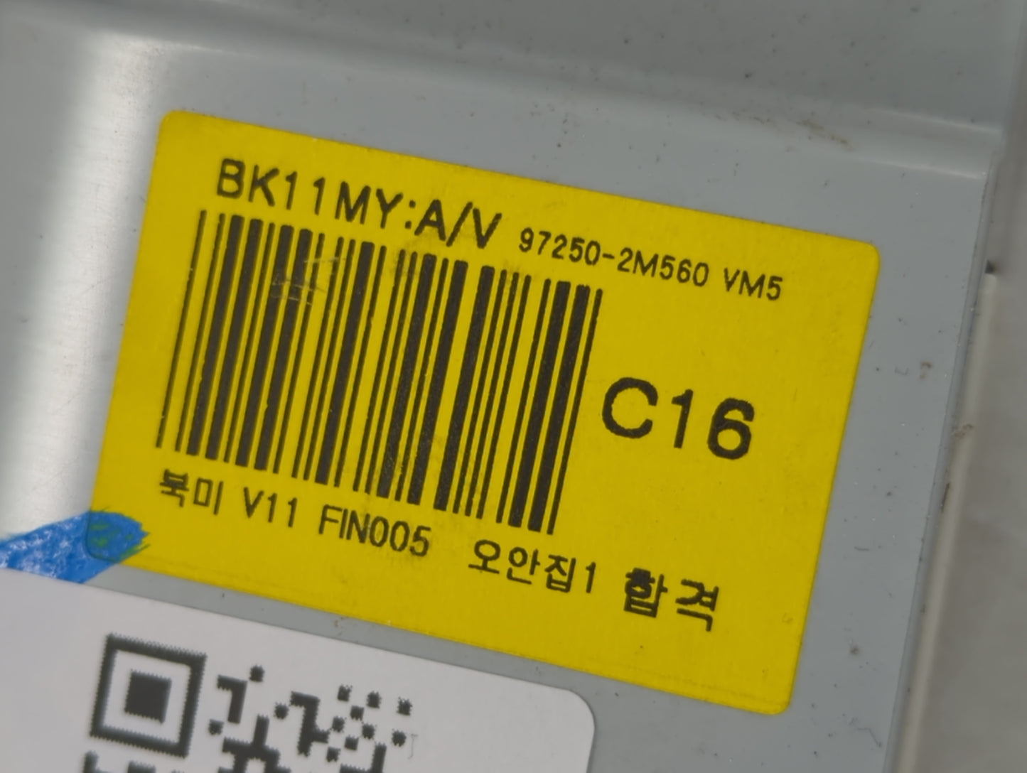 2009-2012 Hyundai Genesis Climate Control Module Temperature AC/Heater Replacement P/N:97250-2M560 BK11MY:A/V Fits OEM Used 