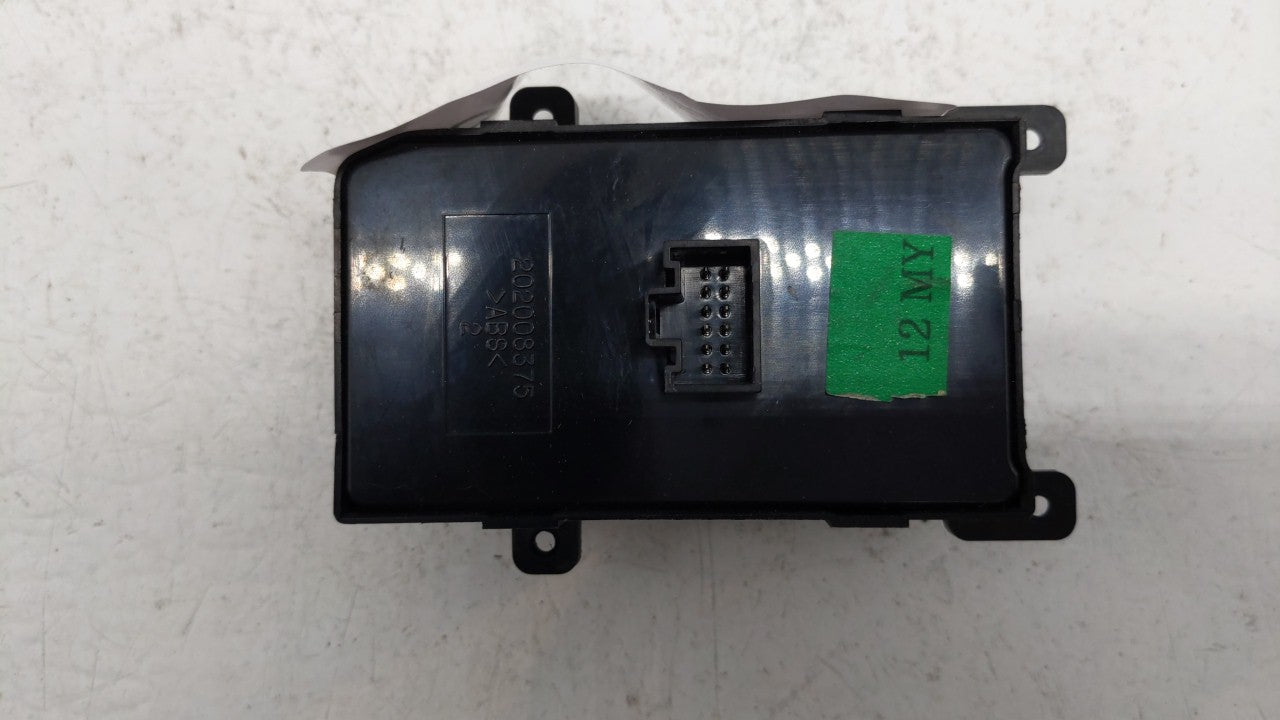 2011-2012 Hyundai Genesis Master Power Window Switch Replacement Driver Side Left P/N:202008375 Fits Fits 2011 2012 OEM Used