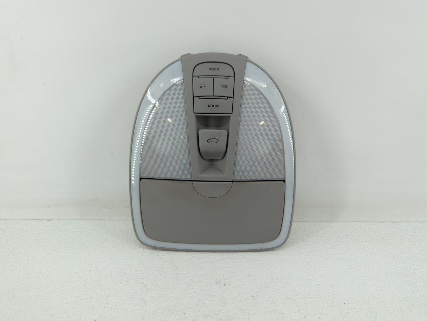 2011 Hyundai Genesis Overhead Roof Console Grey - Oemusedautoparts1.com
