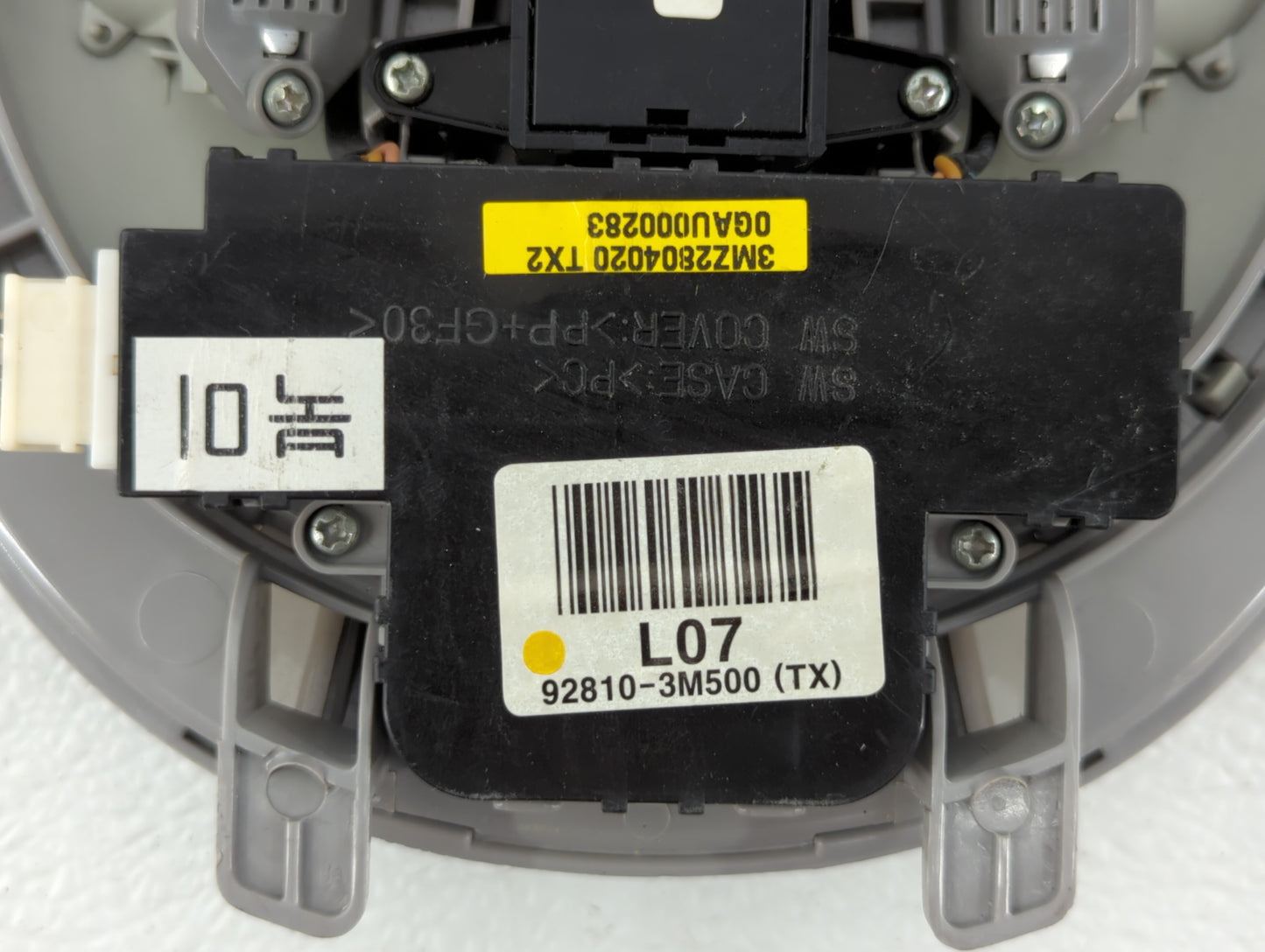 2011 Hyundai Genesis Overhead Roof Console Grey - Oemusedautoparts1.com