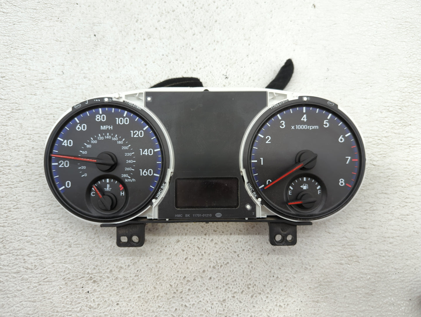 2011-2012 Hyundai Genesis Instrument Cluster Speedometer Gauges P/N:94011-2M630 Fits Fits 2011 2012 OEM Used Auto Parts - Oe