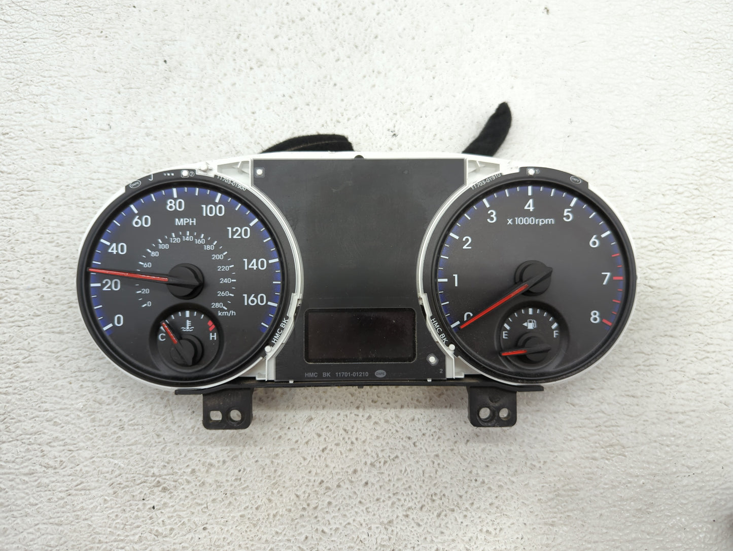 2011-2012 Hyundai Genesis Instrument Cluster Speedometer Gauges P/N:94011-2M630 Fits Fits 2011 2012 OEM Used Auto Parts - Oe