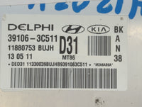 2009-2011 Hyundai Genesis PCM Engine Control Computer ECU ECM PCU OEM P/N:39106-3C511 39106-3C560 Fits Fits 2009 2010 2011 O