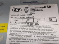 2011-2014 Hyundai Genesis Radio AM FM Cd Player Receiver Replacement P/N:965603M857 AVN-100BHALM Fits Fits 2011 2012 2013 20