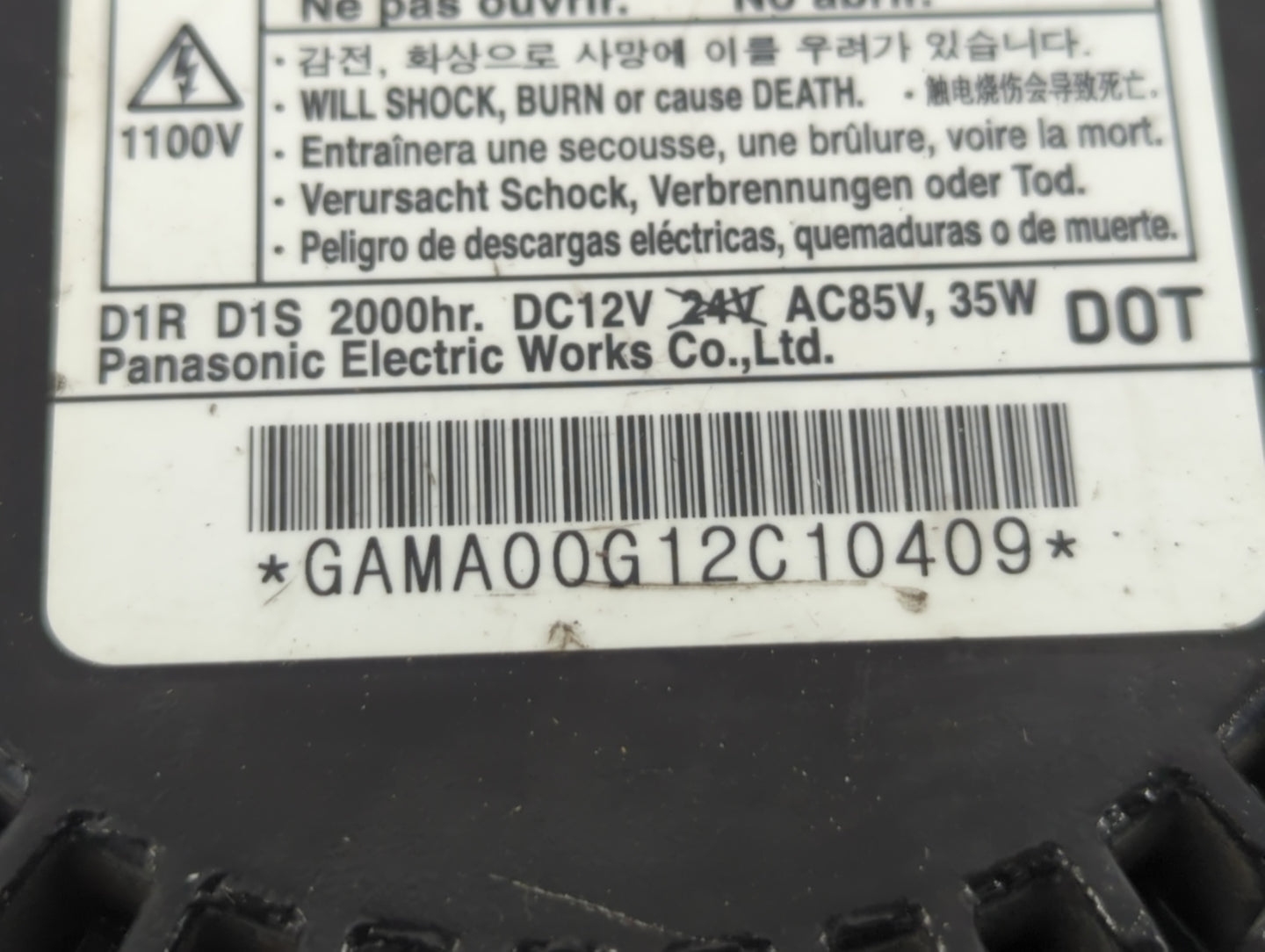 2009-2014 Hyundai Genesis Headlight Ballast Head Light - Oemusedautoparts1.com
