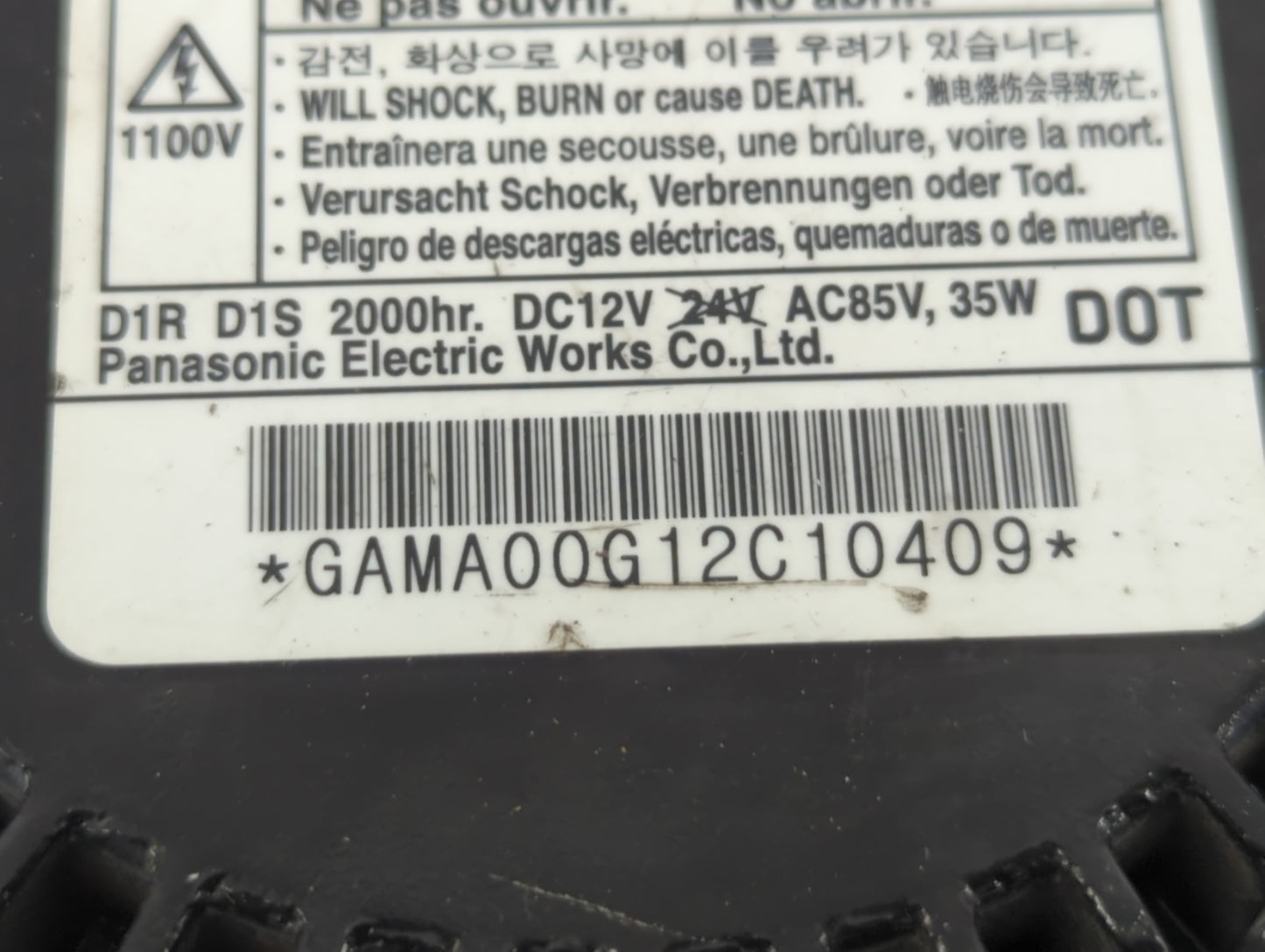 2009-2014 Hyundai Genesis Headlight Ballast Head Light - Oemusedautoparts1.com