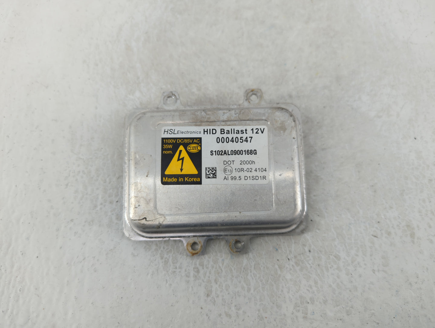 2009-2014 Hyundai Genesis Headlight Ballast Head Light - Oemusedautoparts1.com