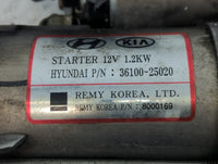 2009-2012 Hyundai Genesis Car Starter Motor Solenoid OEM P/N:8000169 36100-25020 Fits Fits 2006 2007 2008 2009 2010 2011 201