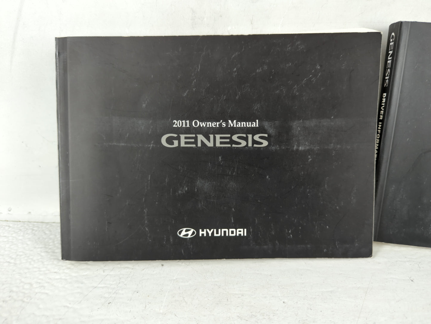 2011 Hyundai Genesis Owners Manual Book Guide P/N:A3MO-EU08D OEM Used Auto Parts - Oemusedautoparts1.com