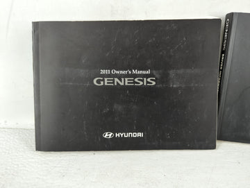 2011 Hyundai Genesis Owners Manual Book Guide P/N:A3MO-EU08D OEM Used Auto Parts