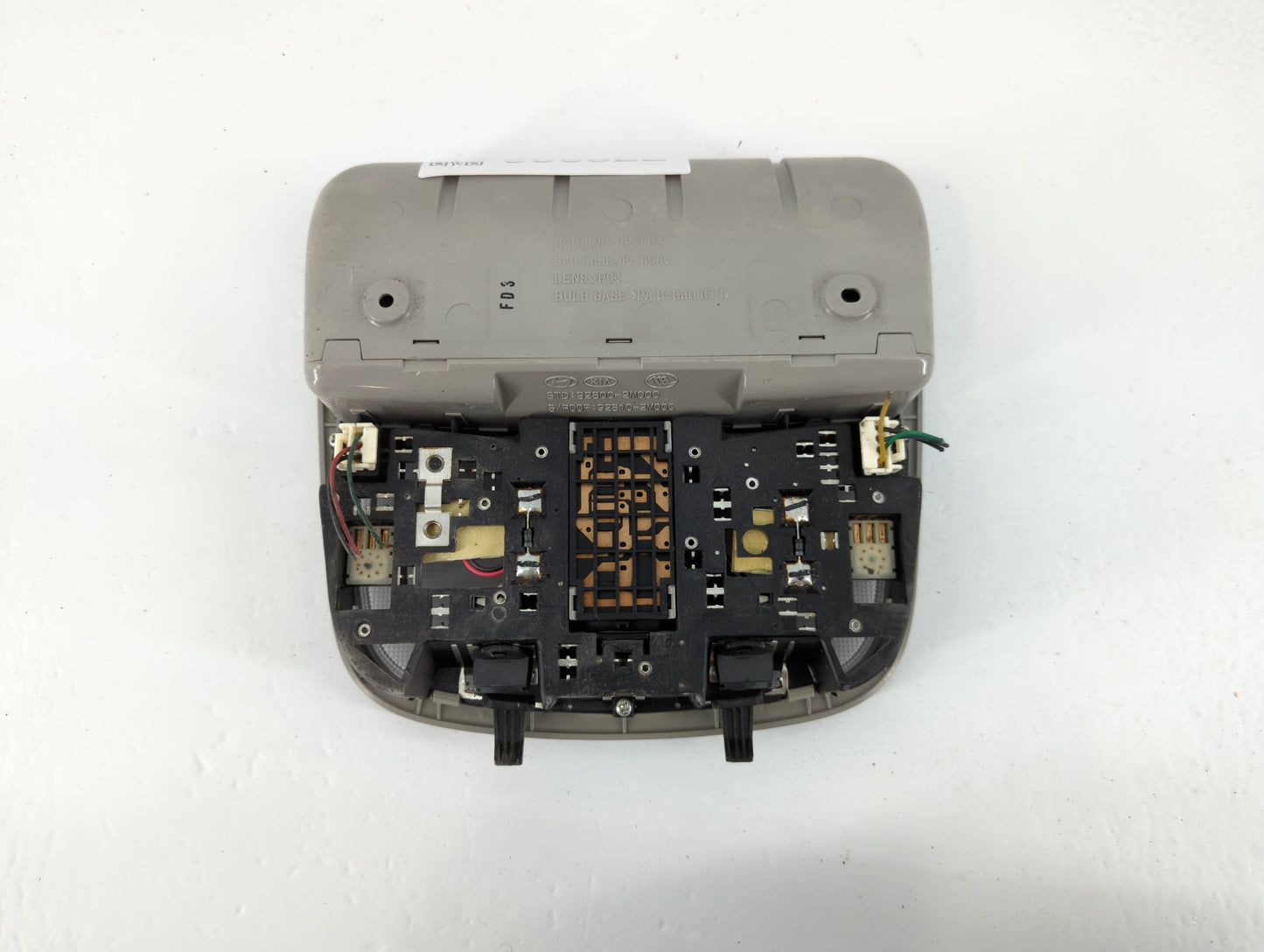 2011 Hyundai Genesis Overhead Roof Console - Oemusedautoparts1.com