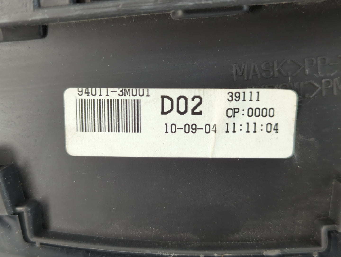 2009-2011 Hyundai Genesis Instrument Cluster Speedometer Gauges P/N:94011-3M001 Fits Fits 2009 2010 2011 OEM Used Auto Parts