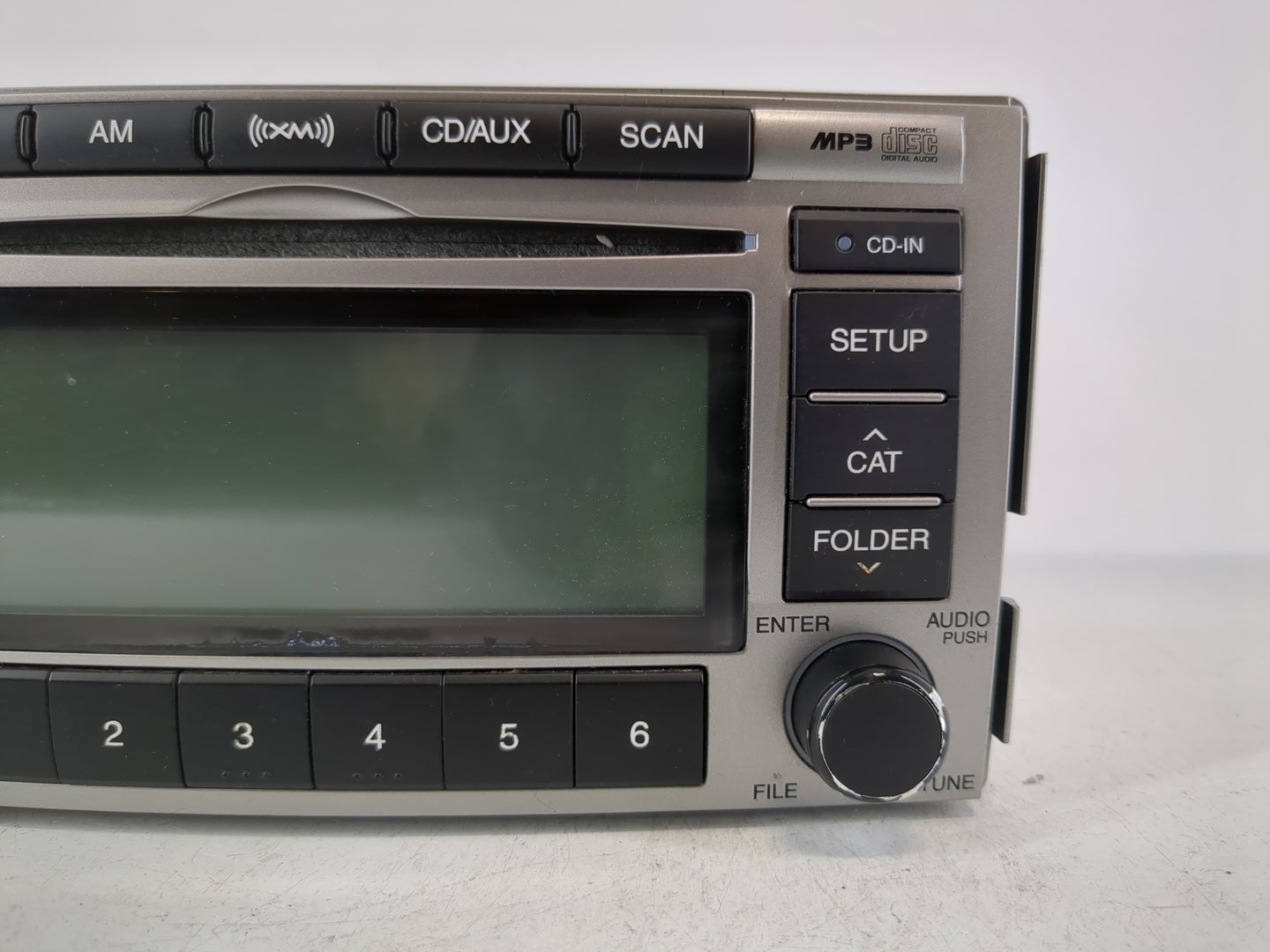 2010-2012 Hyundai Santa Fe Radio AM FM Cd Player Receiver Replacement P/N:96180-0W500BS 96180-0W500CA Fits Fits 2010 2011 20