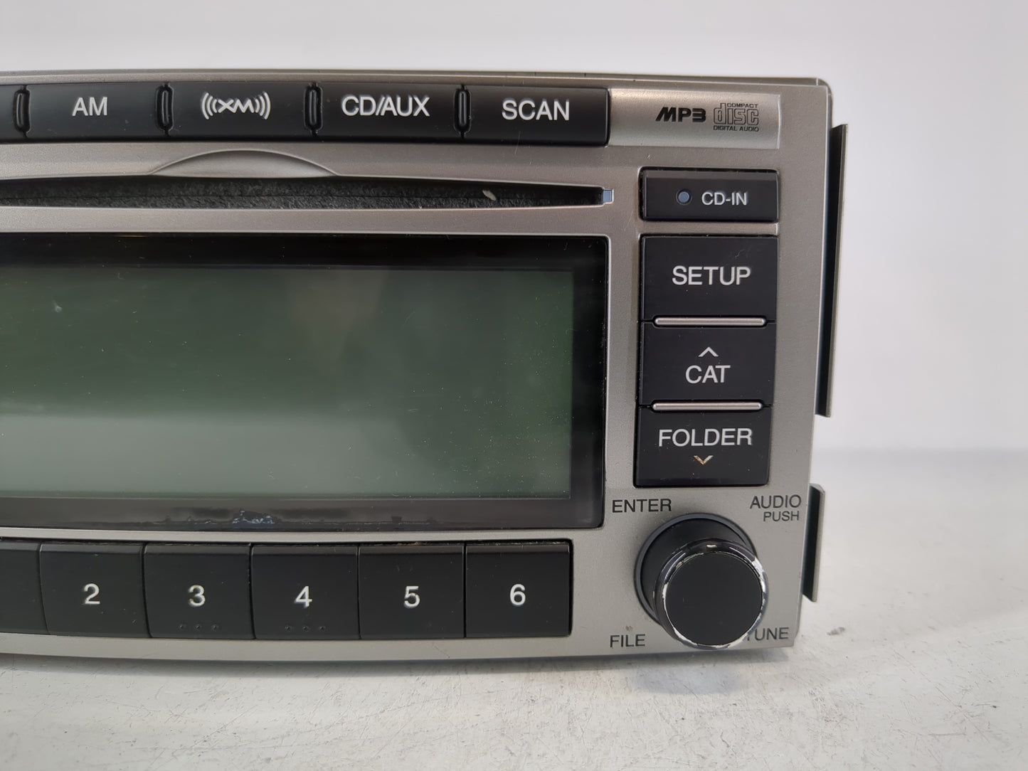 2010-2012 Hyundai Santa Fe Radio AM FM Cd Player Receiver Replacement P/N:96180-0W500BS 96180-0W500CA Fits Fits 2010 2011 20
