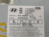 2010-2012 Hyundai Santa Fe Radio AM FM Cd Player Receiver Replacement P/N:96180-0W500BS 96180-0W500CA Fits Fits 2010 2011 20