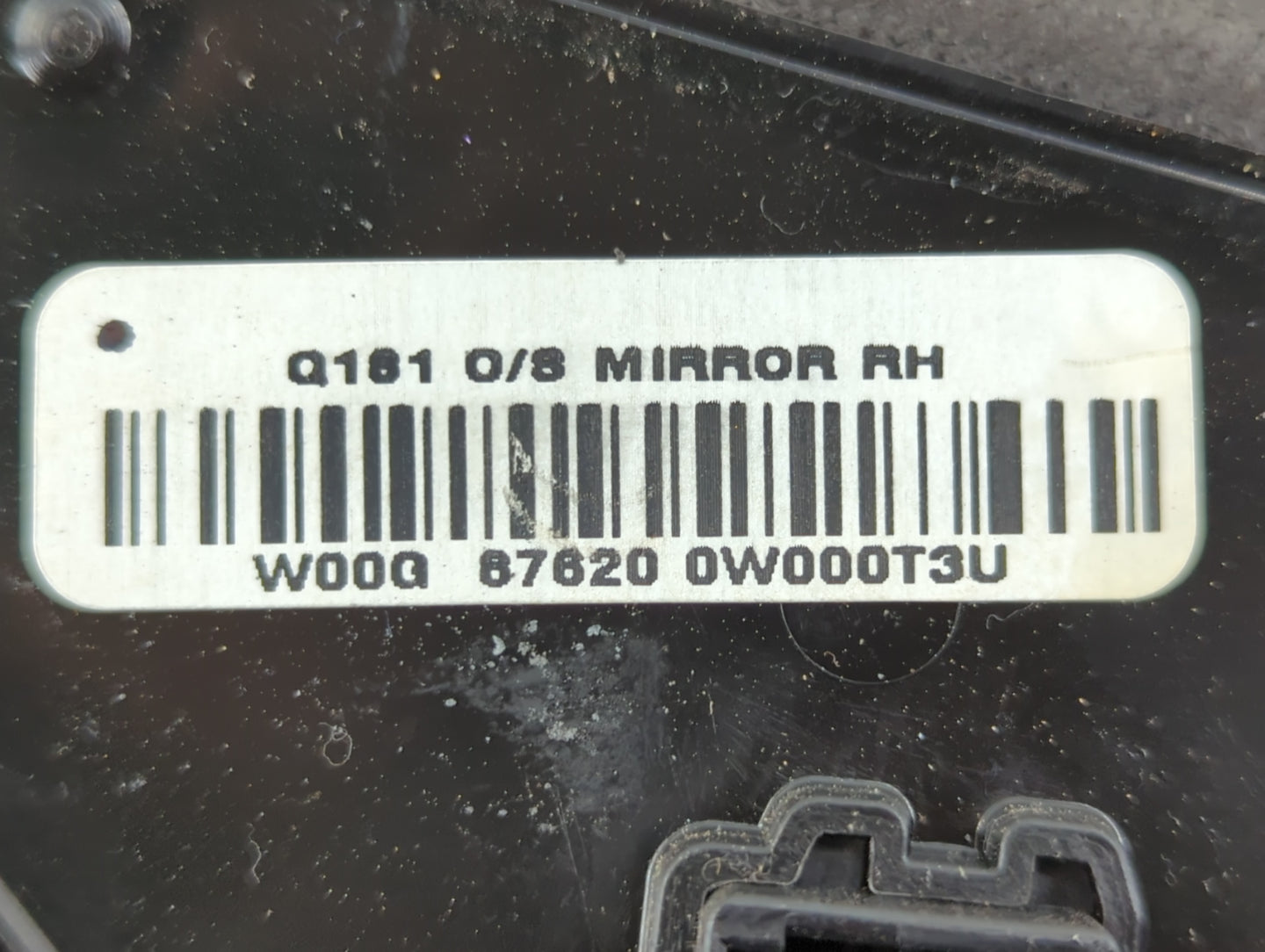 2007-2012 Hyundai Santa Fe Passenger Side View Mirror - Right Door Mirror OEM Used - Oemusedautoparts1.com