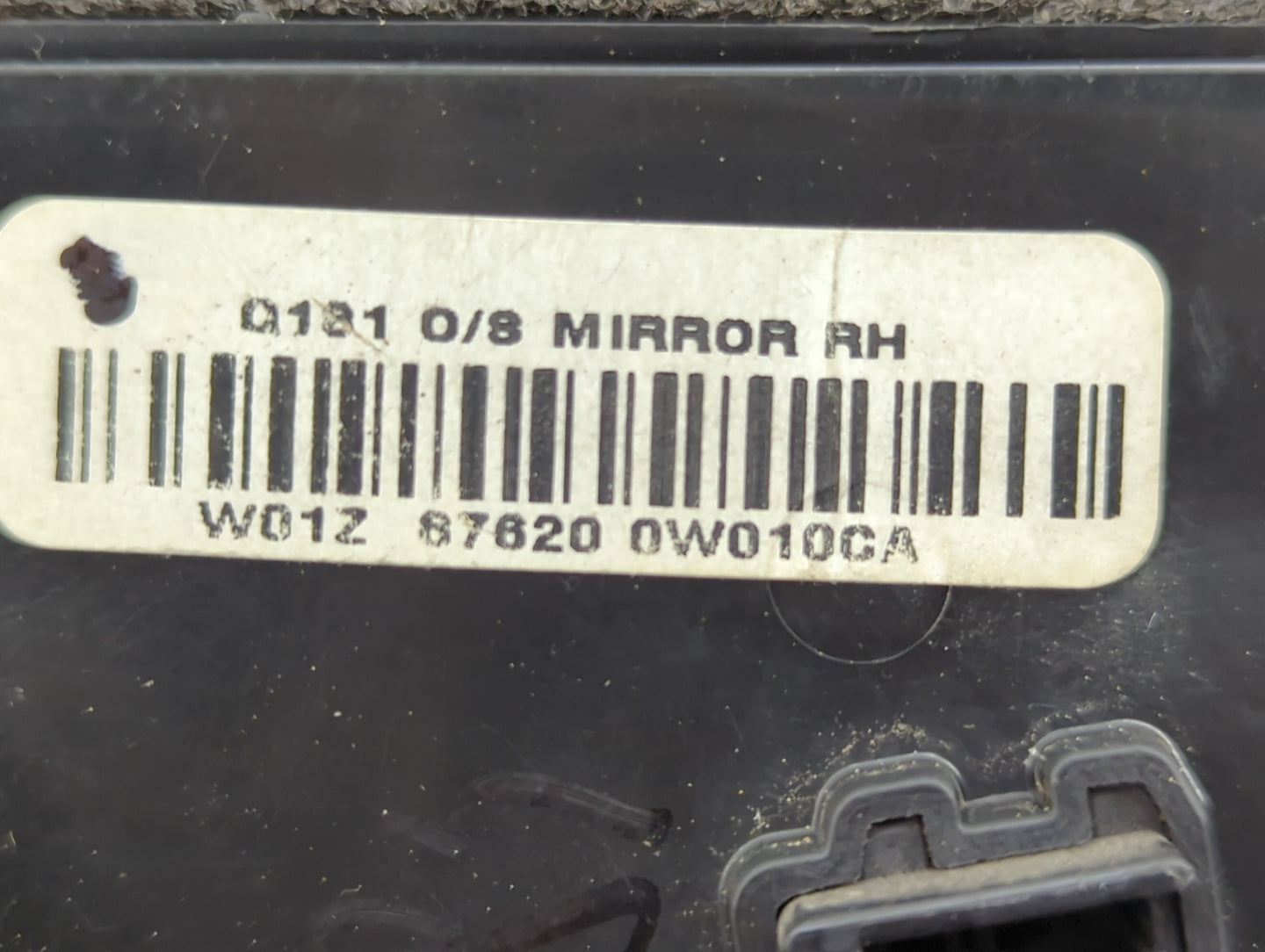 2007-2012 Hyundai Santa Fe Passenger Side View Mirror - Right Door Mirror OEM Used - Oemusedautoparts1.com