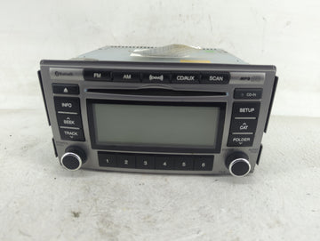 2010-2012 Hyundai Santa Fe Radio AM FM Cd Player Receiver Replacement P/N:96180-0W500CA Fits 2010 2011 2012 OEM Used Auto Pa