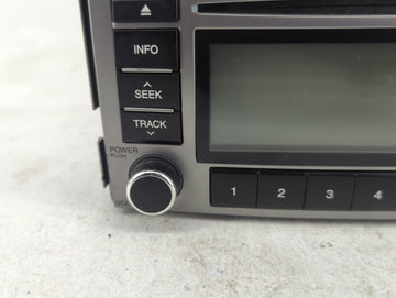 2010-2012 Hyundai Santa Fe Radio AM FM Cd Player Receiver Replacement P/N:96180-0W500CA Fits 2010 2011 2012 OEM Used Auto Parts
