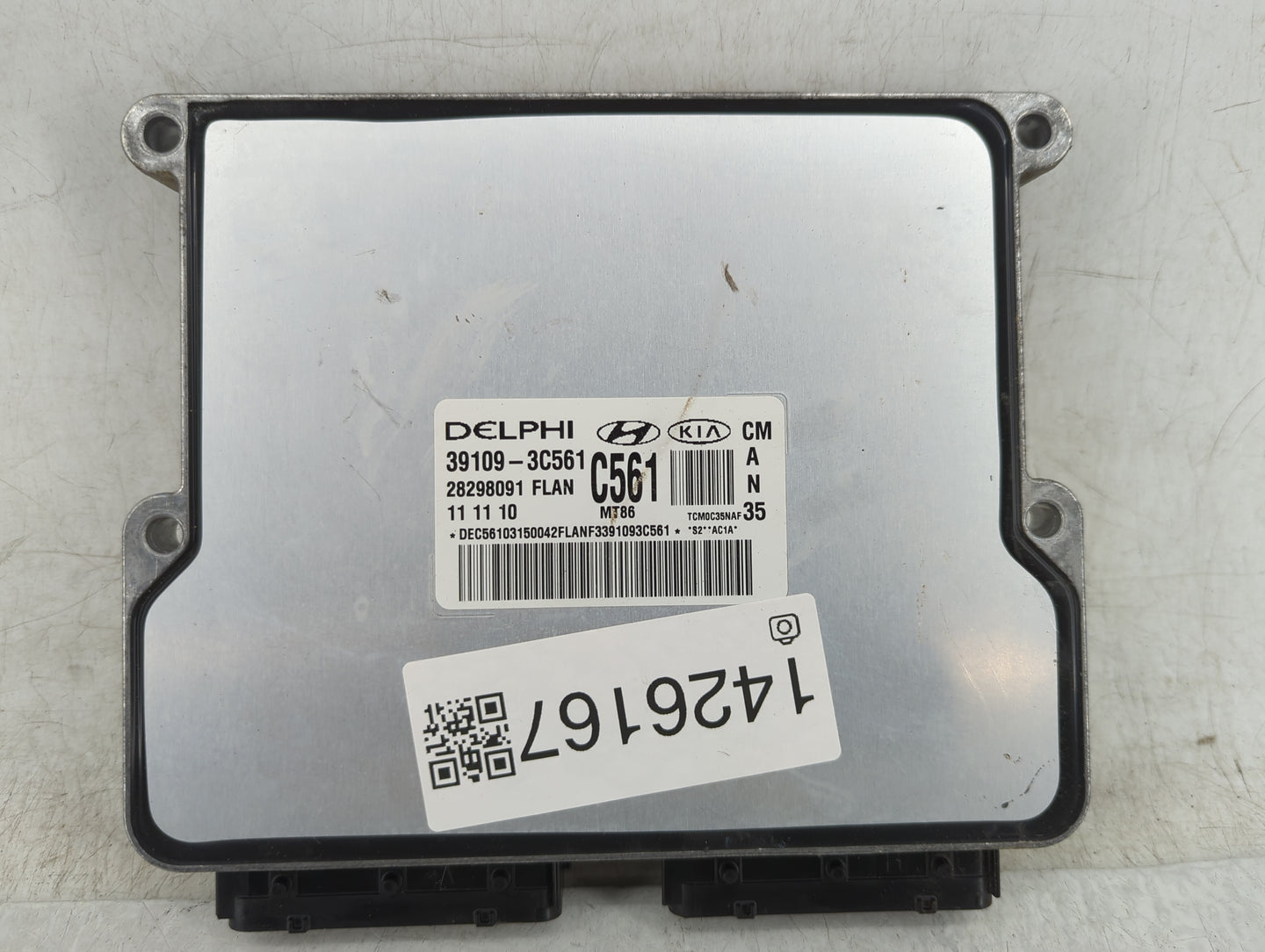 2010-2012 Hyundai Santa Fe PCM Engine Control Computer ECU ECM PCU OEM P/N:39109-3C561 28298091 Fits Fits 2010 2011 2012 OEM