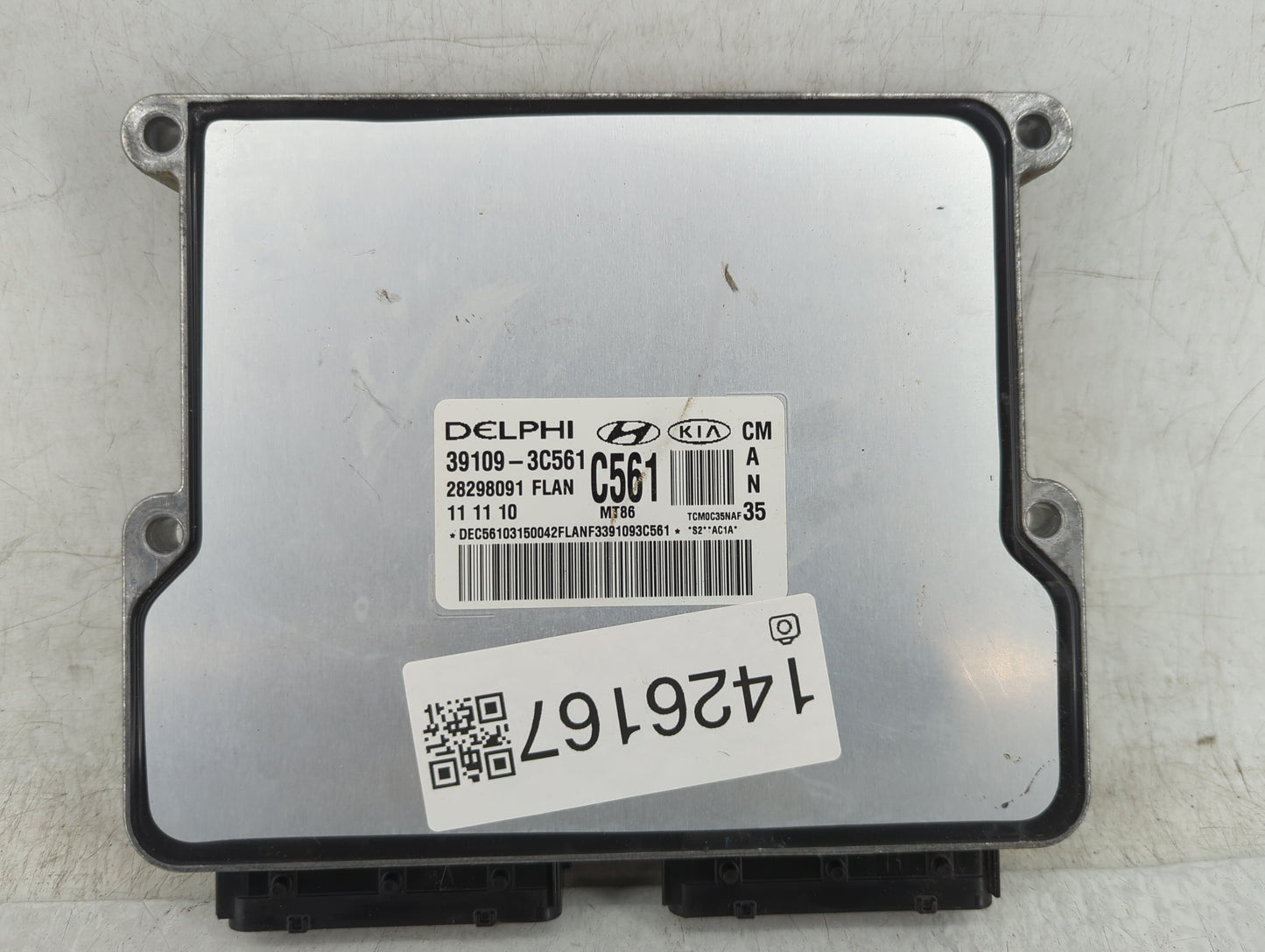 2010-2012 Hyundai Santa Fe PCM Engine Control Computer ECU ECM PCU OEM P/N:39109-3C561 28298091 Fits Fits 2010 2011 2012 OEM