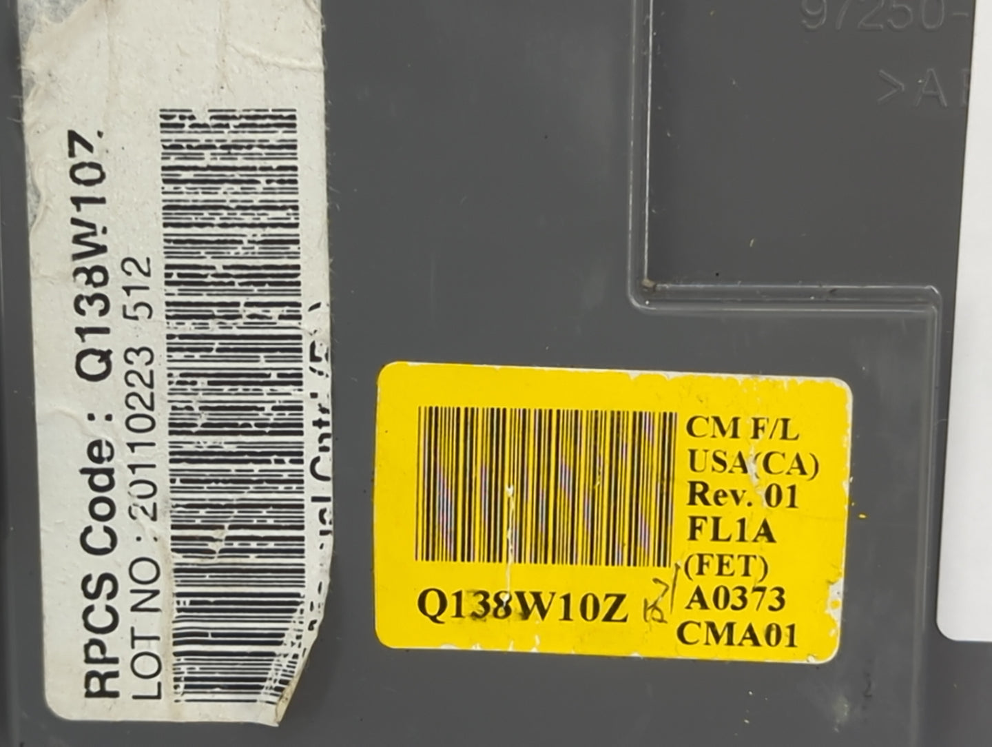 2010-2012 Hyundai Santa Fe Climate Control Module Temperature AC/Heater Replacement P/N:Q138W107 Q138W10Z Fits Fits 2010 201