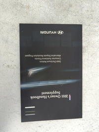2011 Hyundai Santa Fe Owners Manual Book Guide P/N:A2BO-EU13C A2DH-EU9DA OEM Used Auto Parts - Oemusedautoparts1.com