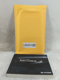 2011 Hyundai Santa Fe Owners Manual Book Guide P/N:A2B0-EU00A OEM Used Auto Parts - Oemusedautoparts1.com