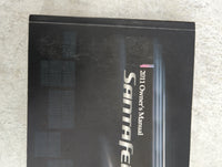 2011 Hyundai Santa Fe Owners Manual Book Guide P/N:A2B0-EU00A OEM Used Auto Parts - Oemusedautoparts1.com