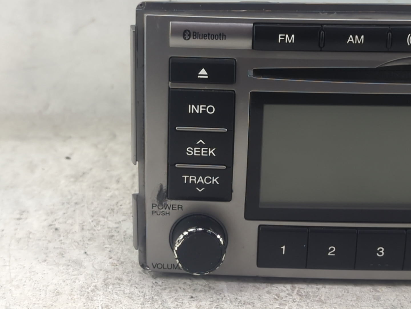 2010-2012 Hyundai Santa Fe Radio AM FM Cd Player Receiver Replacement P/N:961800W500XX1 PA910CMLXMGS Fits Fits 2010 2011 201