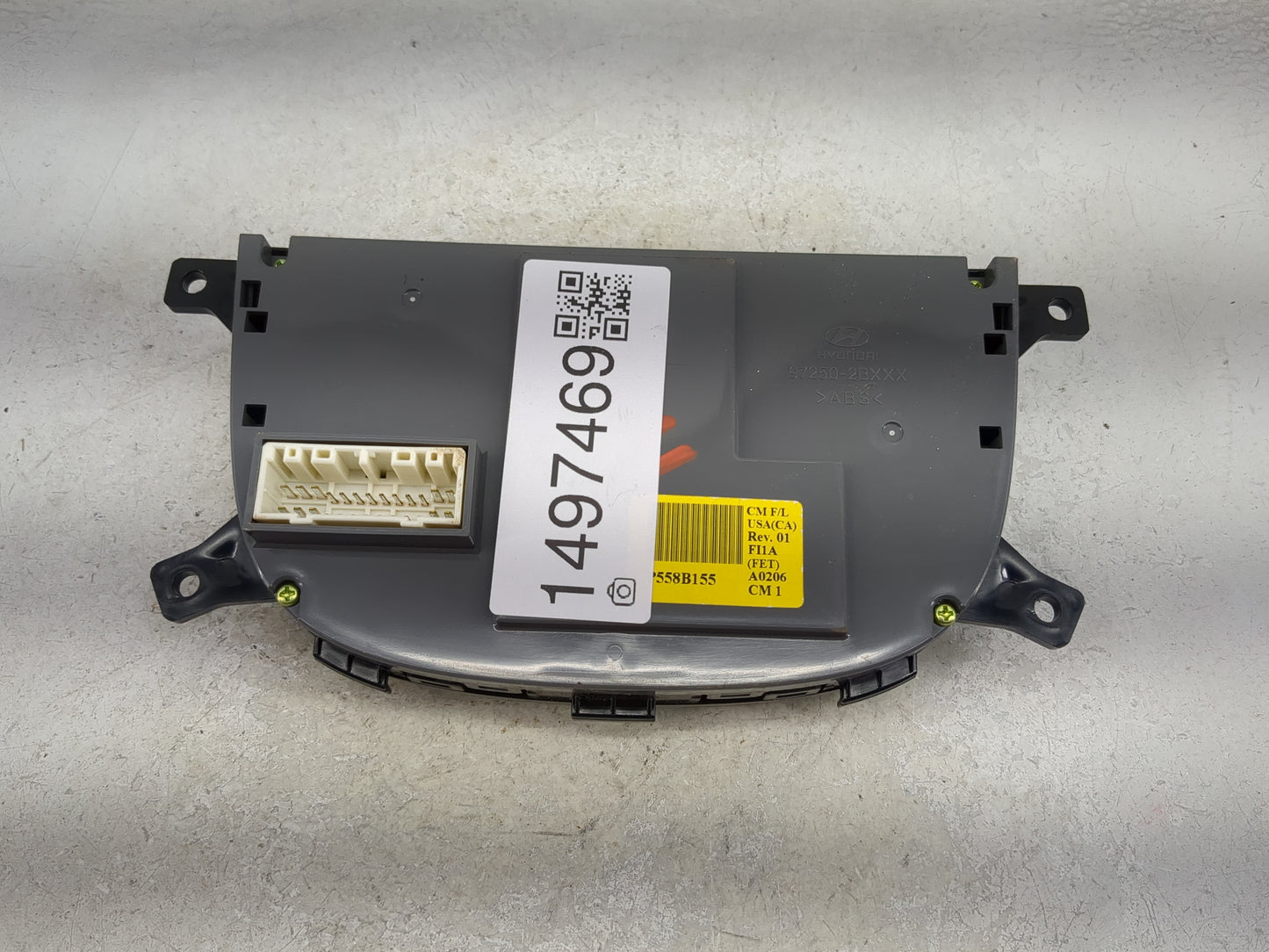 2010-2012 Hyundai Santa Fe Climate Control Module Temperature AC/Heater Replacement P/N:P558B155 Fits Fits 2010 2011 2012 OE