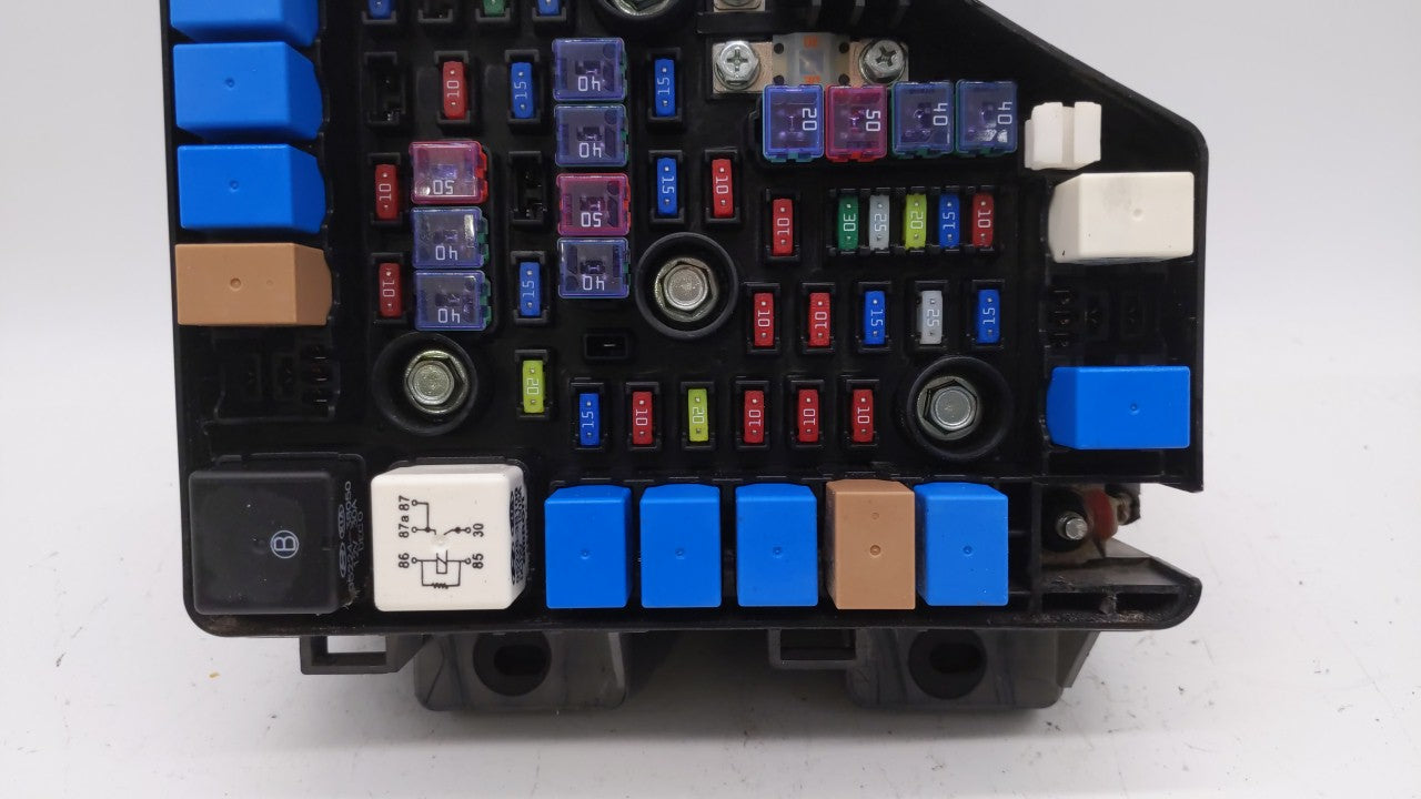 2010-2012 Hyundai Santa Fe Fusebox Fuse Box Panel Relay Module P/N:91115-2B050 91950-2B710 Fits Fits 2010 2011 2012 OEM Used
